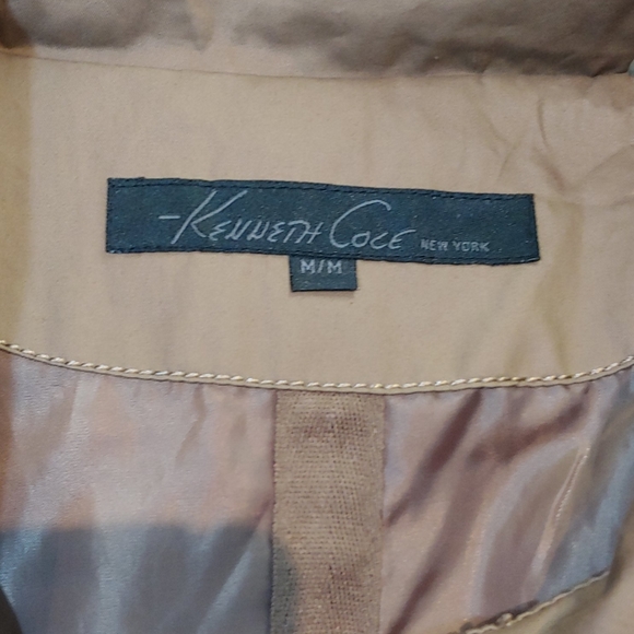 EUC KENNETH COLE NEW YORK WOMEN'S TRENCH COAT US MED - Picture 4 of 17